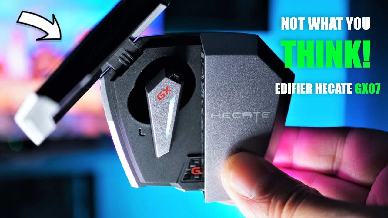 Cybertruck Gaming Earbuds! 🔥 Edifier HECATE GX07 REVIEW