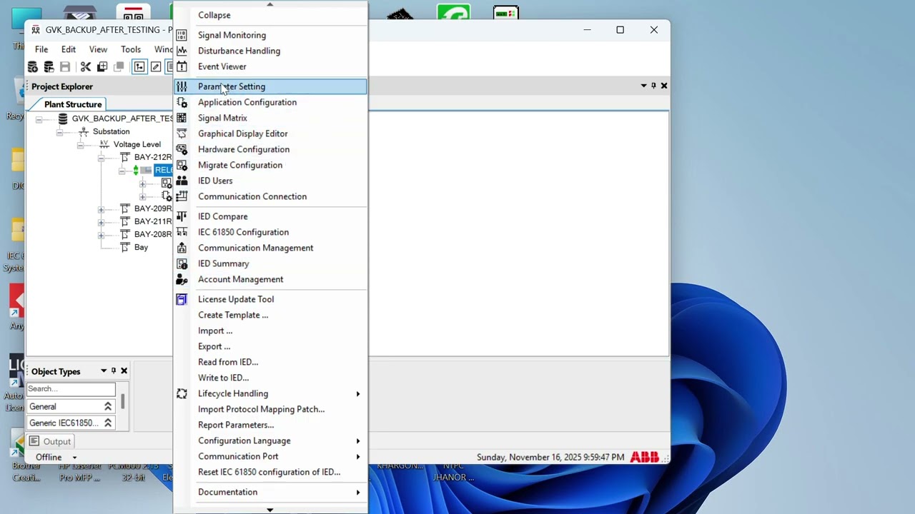 #HOW TO EXPORT ABB XRIO FILES(REL670)