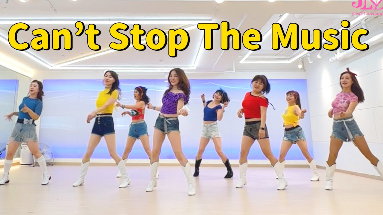 Can’t Stop The Music Linedance/ Beginner/ 캔트 스탑 더 뮤직 라인댄스/ JLDK 월요동호회