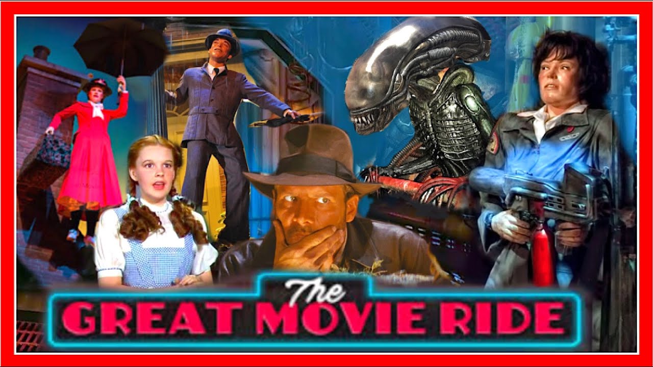 VINTAGE GREAT MOVIE RIDE 90'S FULL RIDE THROUGH