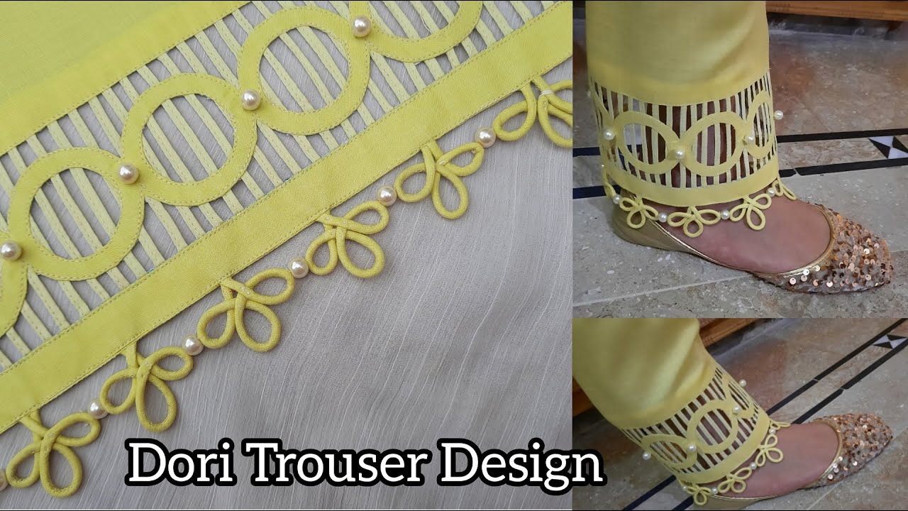 New Dori Trouser Design_Trendy Trouser design_Latest trouser Design