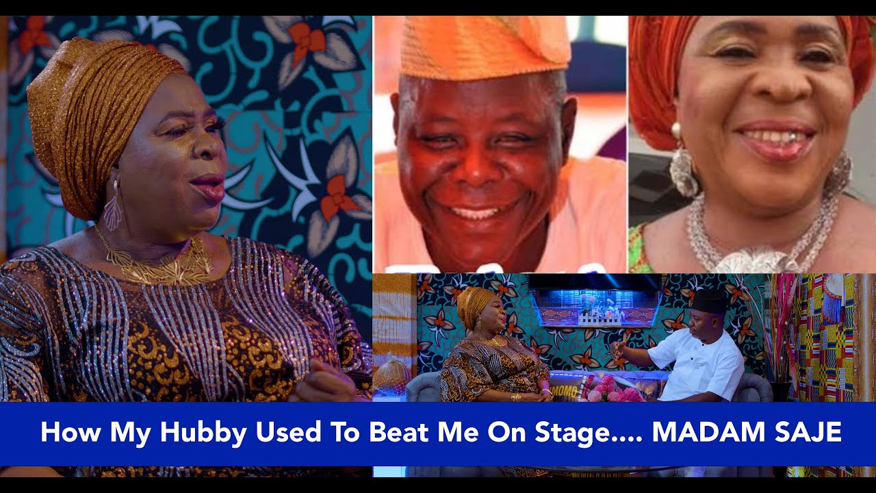 HOW MY HUSBAND BEAT ME ON STAGE TO BECOME GREAT.....MADAM SAJE UNVEILS HUBBY OF MANY YEARS