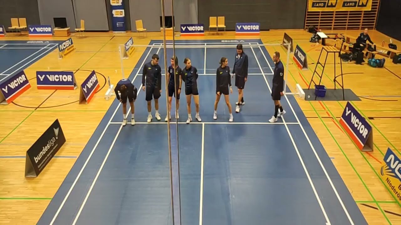 Badminton Mödling vs WAT Simmering Feld 2