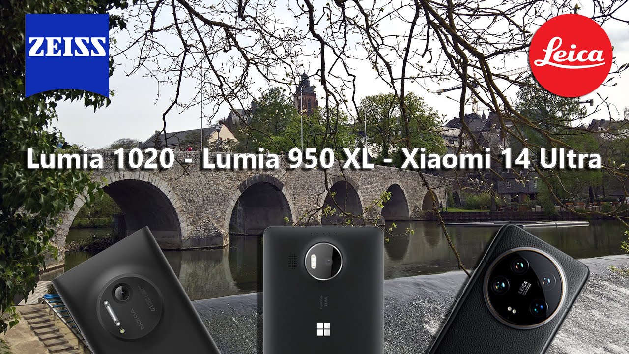 Camera Comparison Xiaomi 14 Ultra vs. Nokia Lumia 1020 and Lumia 950 XL