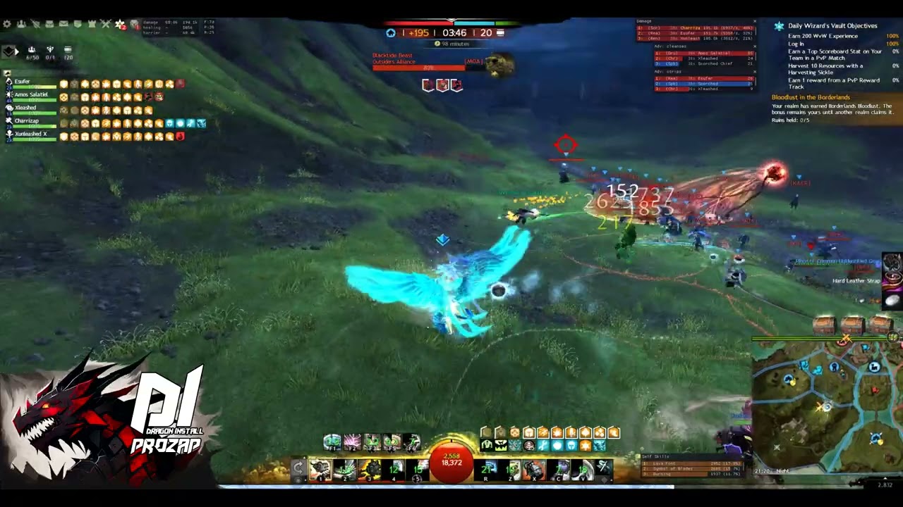 WvW Engineer - DI Voltron Stuff - Big Blue Charr Edition