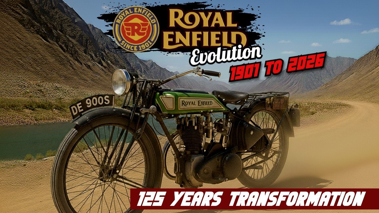 Royal Enfield Evolution 🏍️ | From 1901 First Bike to 2026 Himalayan Electric @royalenfield