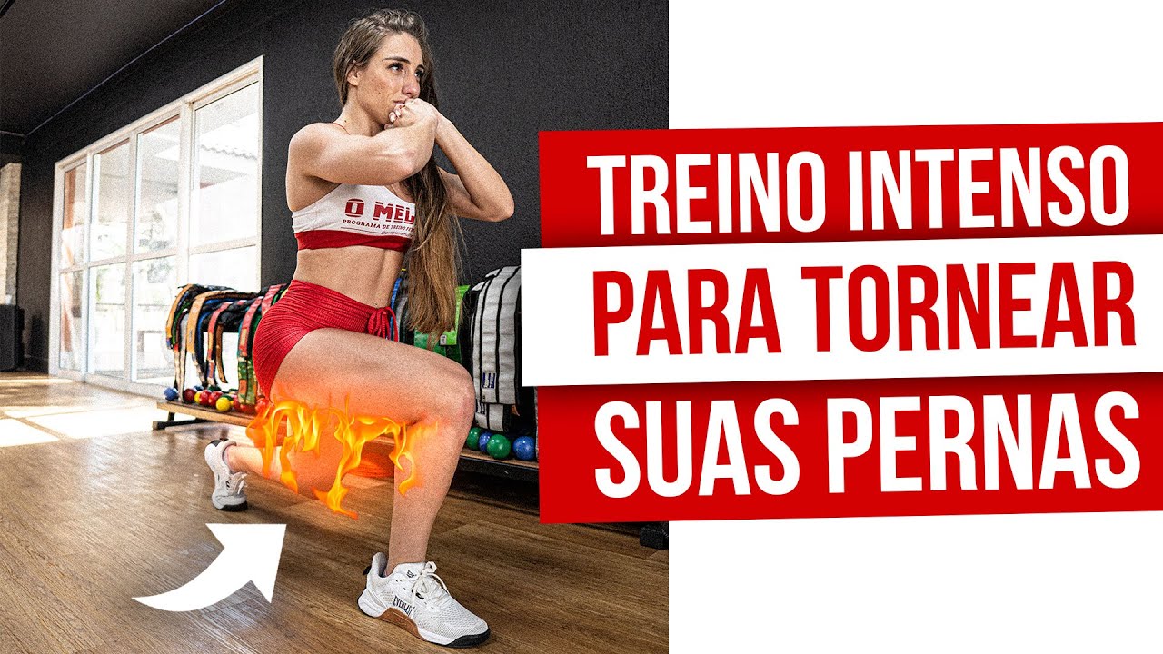 ESSE TREINO VAI HIPERTROFIAR E TONIFICAR AS SUAS PERNAS