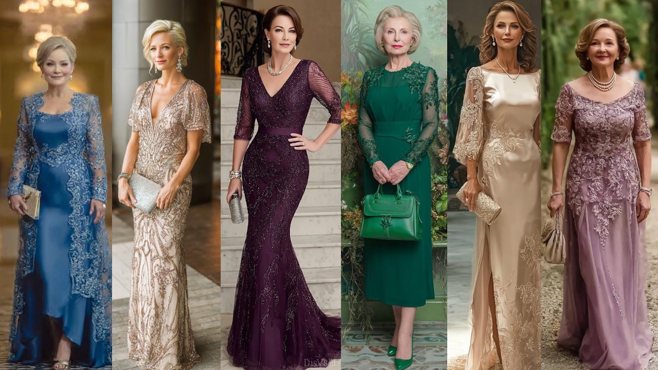 Elegance in Motion:16 Mother of The Bride Dresses for Wedding💃