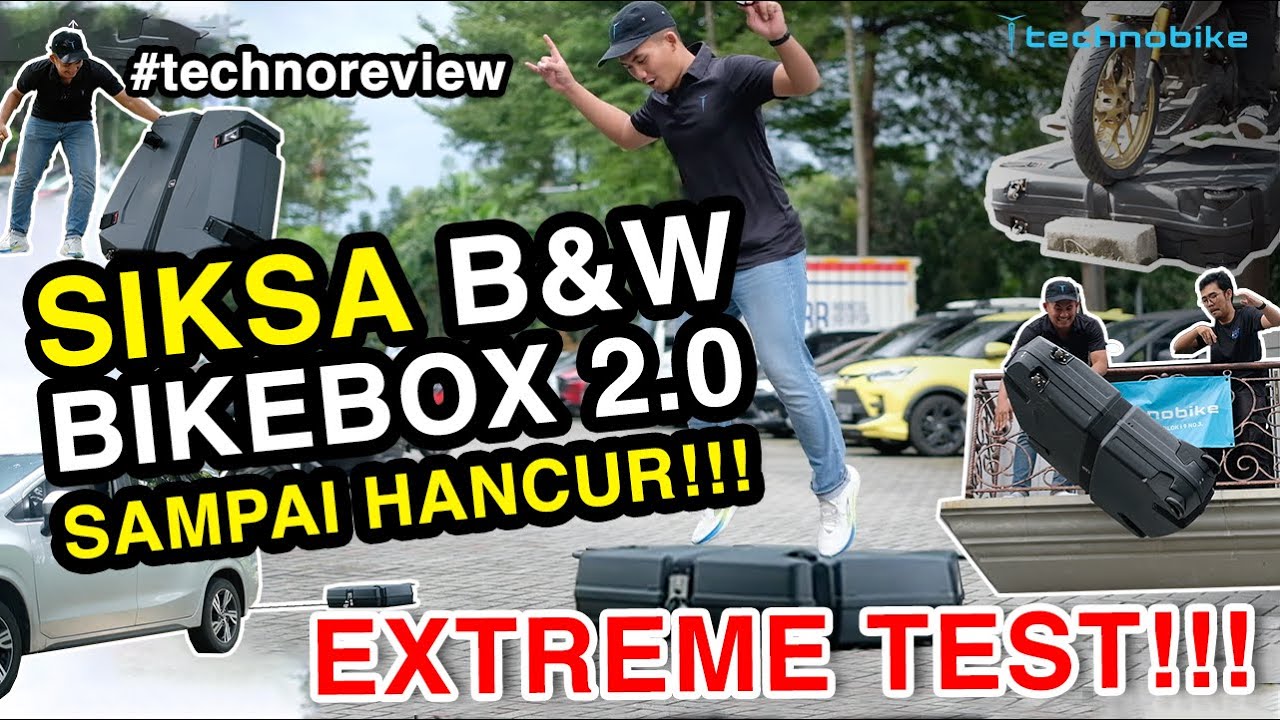 #TECHNOREVIEW EXTREME TORTURE!!! B&W BIKE BOX!!