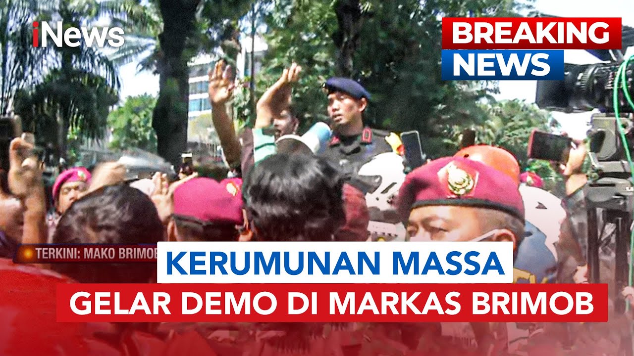 🔴BREAKING NEWS DEMONSTRASI MAKO BRIMOB KWITANG (29/8)