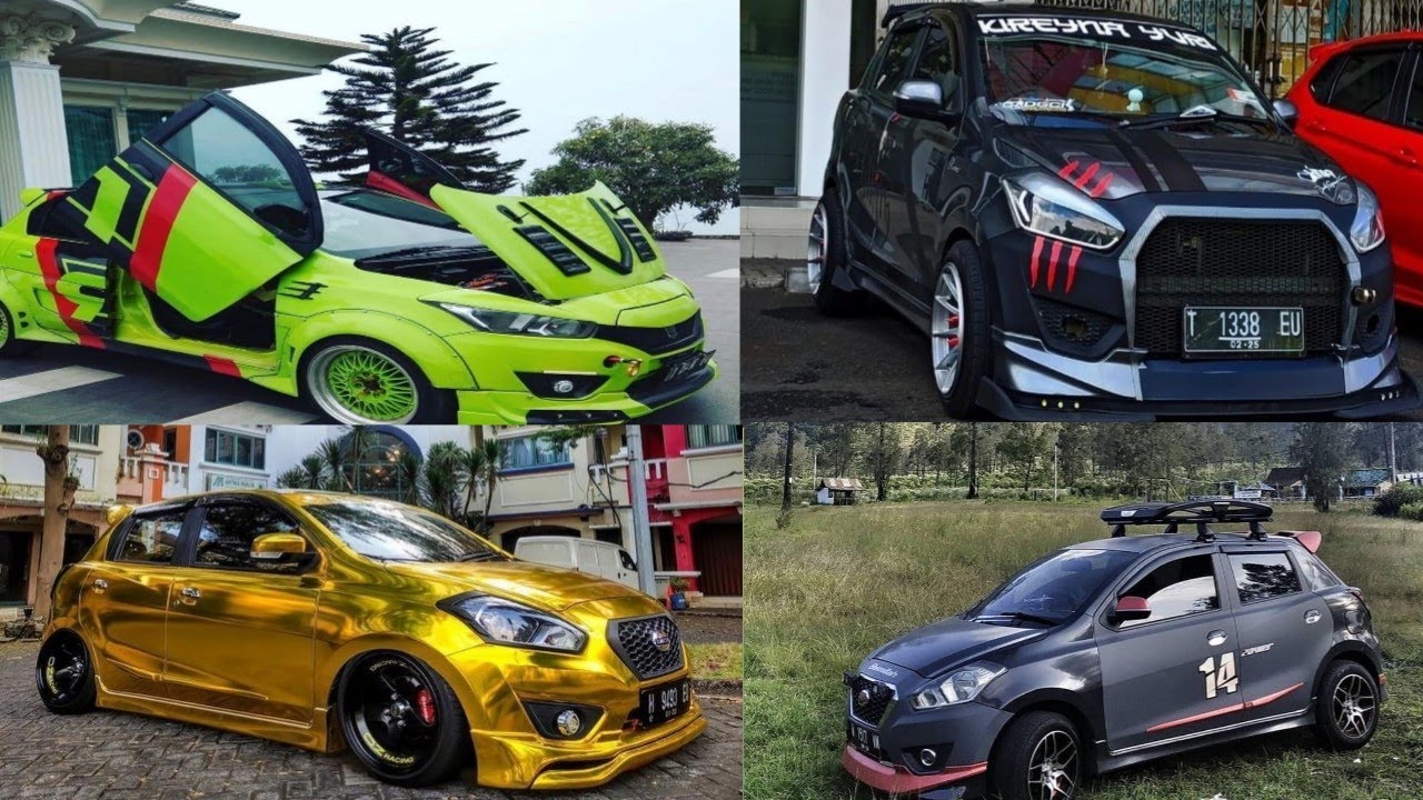 Kumpulan Modifikasi Datsun GO PANCA + Cross 2 baris 3 baris