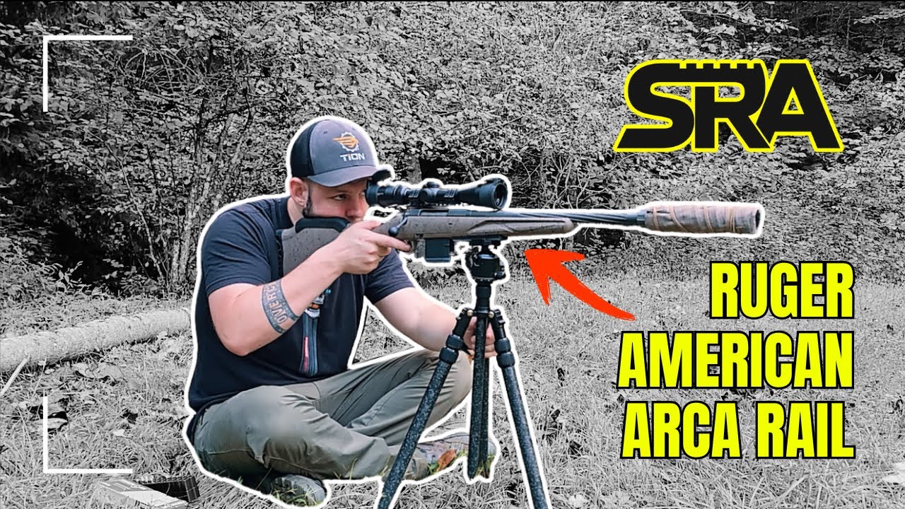 Salmon River Armory Ruger American Arca Rail | Install, Tripod Setup & Range Test