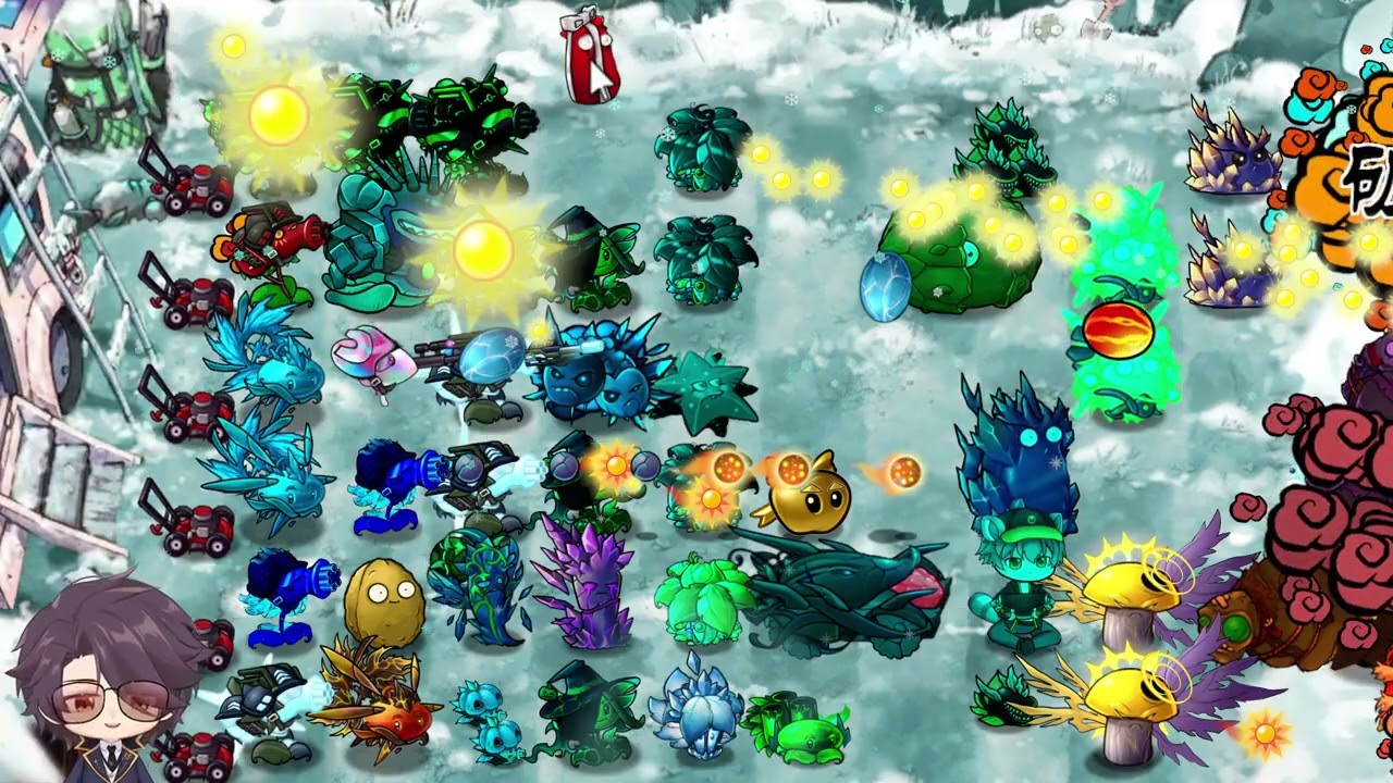 这 个 雪 原 没 有 弱 者 #植物大战僵尸 #融合版 #pvz #游戏实况 #游戏日常 游戏作者：蓝飘飘fly二创mod：高数带我飞；林秋-AutumnLin；梧萱梦汐X；慕容孤晴