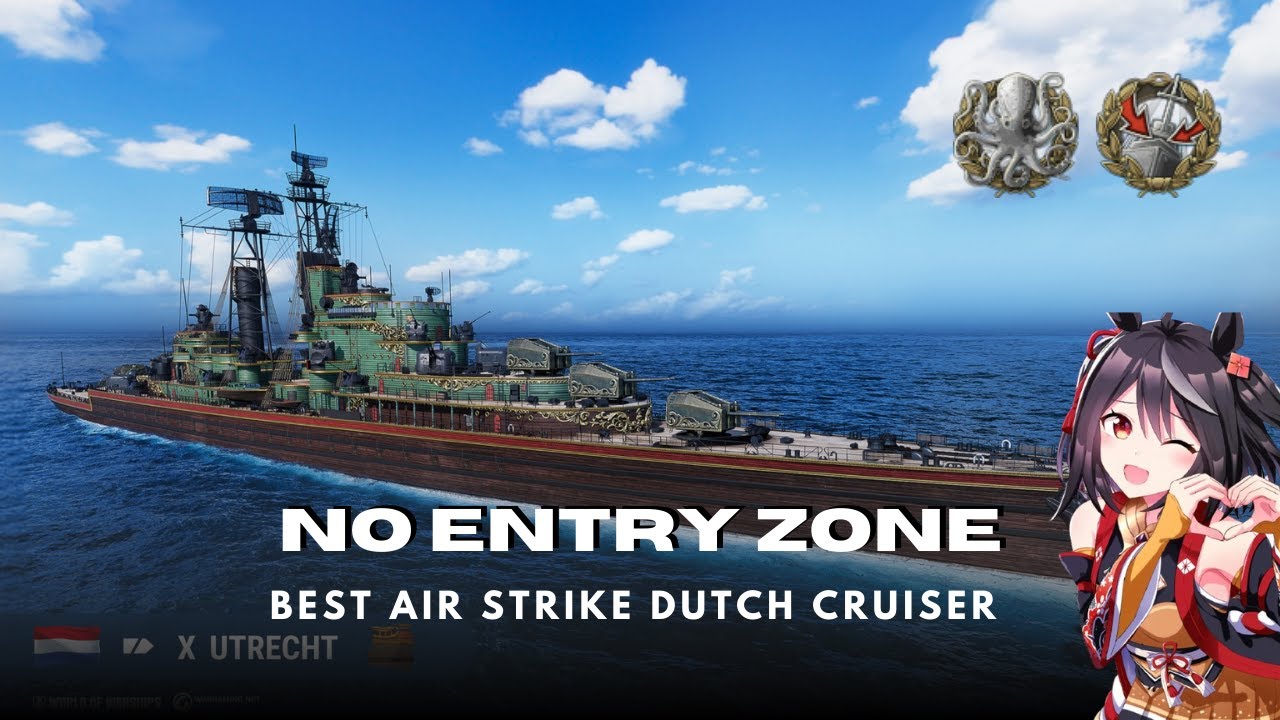 This warship really made the enemy retreat