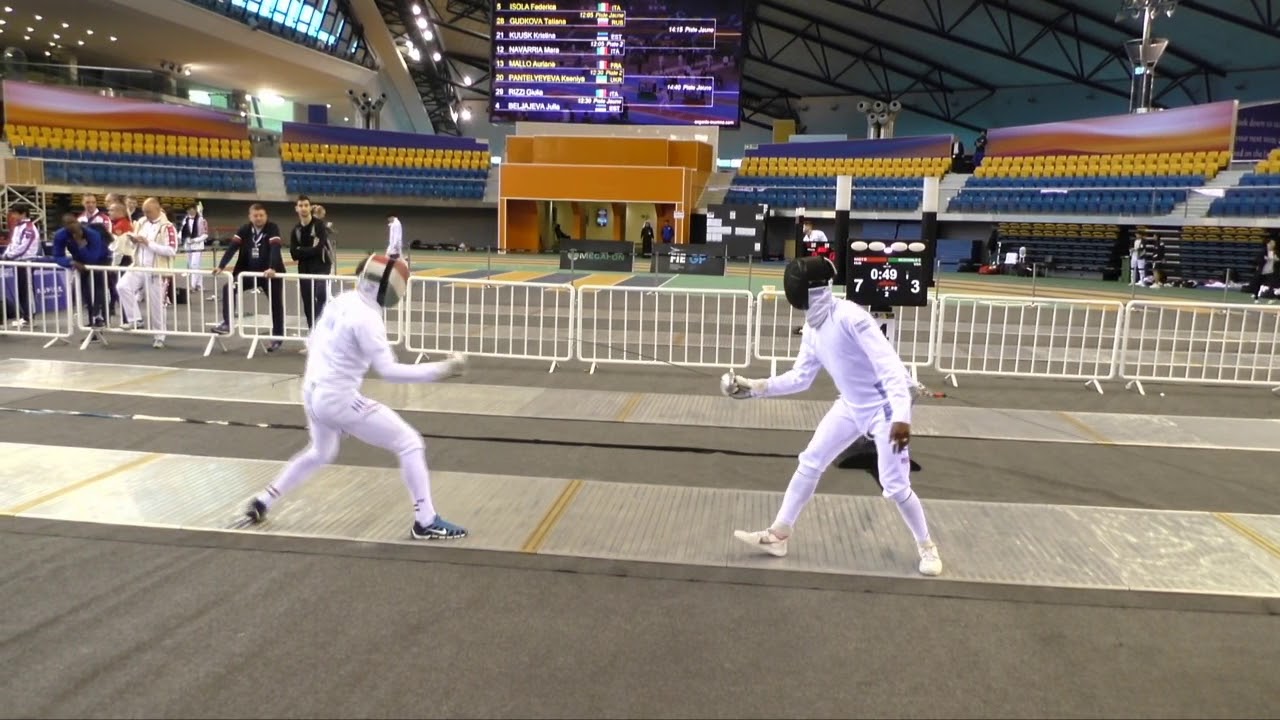 2020 387 T64 27 M E Individual Doha QAT GP 4 MCDOWALD USA vs NAGY HUN