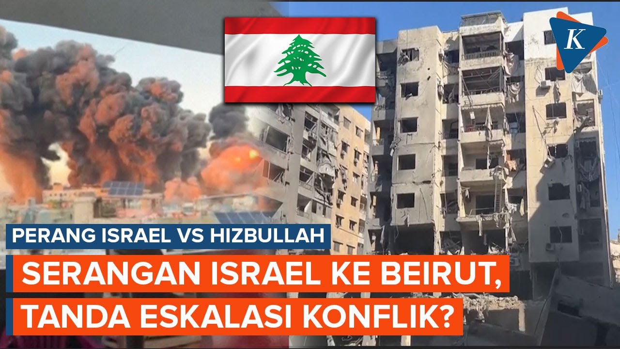 Israel Targetkan Pusat Kota Beirut Lebanon untuk Pertama Kalinya, Sinyal Eskalasi Timur Tengah?