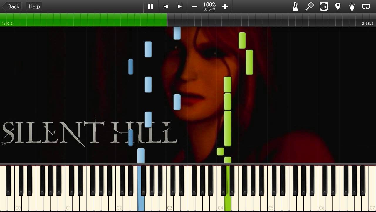 Silent Hill - Not Tomorrow - Synthesia Piano Solo Tutorial