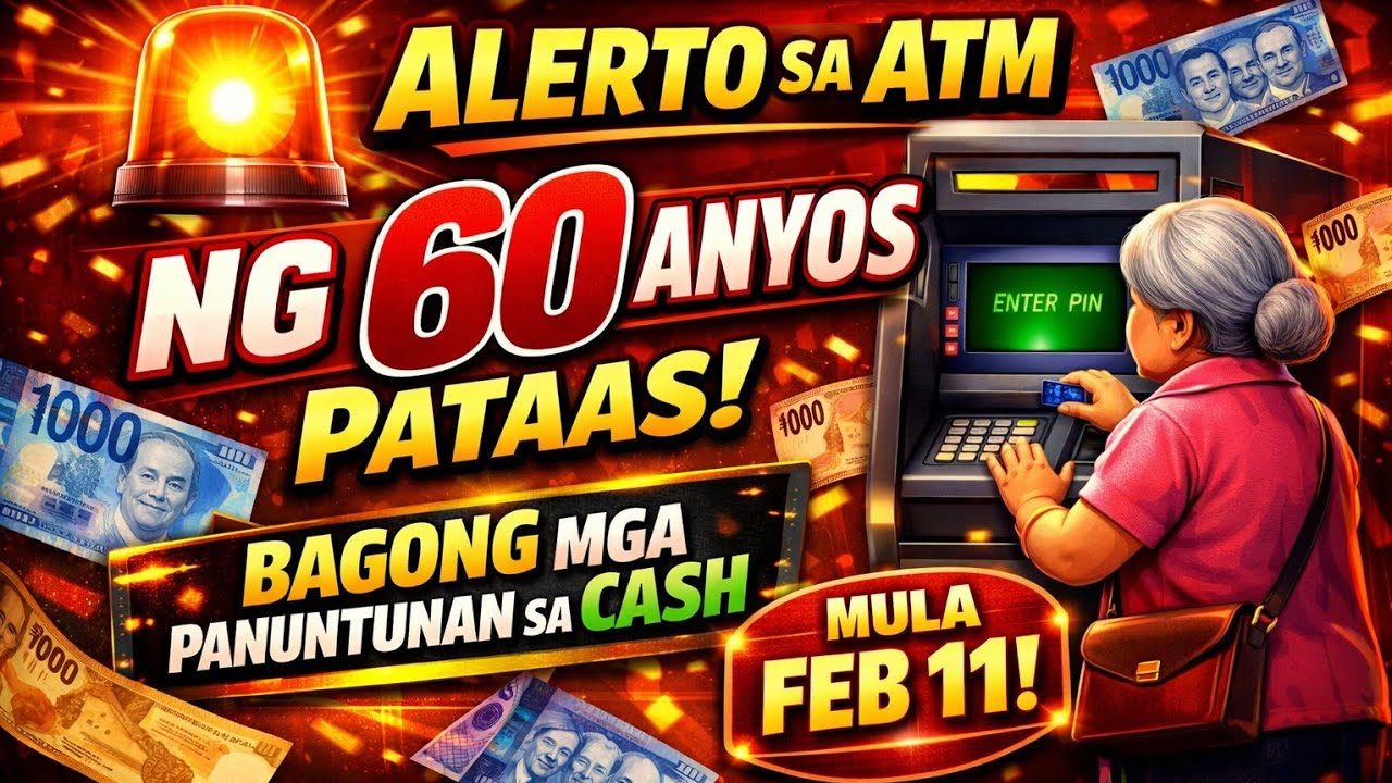 🚨 Alerto sa ATM na mahigit 60 anyos | Bagong Mga Panuntunan sa Cash mula Peb 11 Ano ang DAPAT Gawin