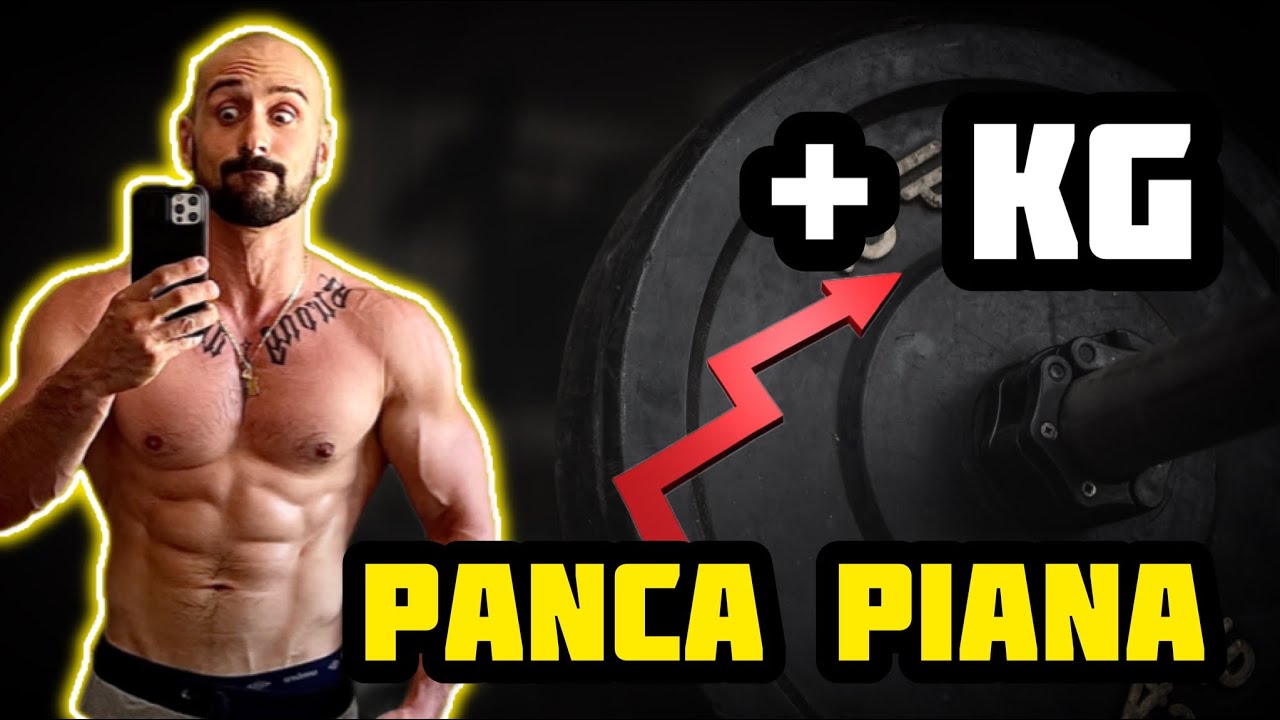 PANCA PIANA -🚨 5 consigli IMPORTANTISSIMI per aumentare i KG sul bilanciere
