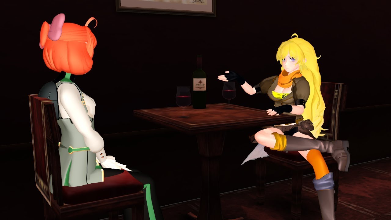 RWBY - Yang tells Penny a joke