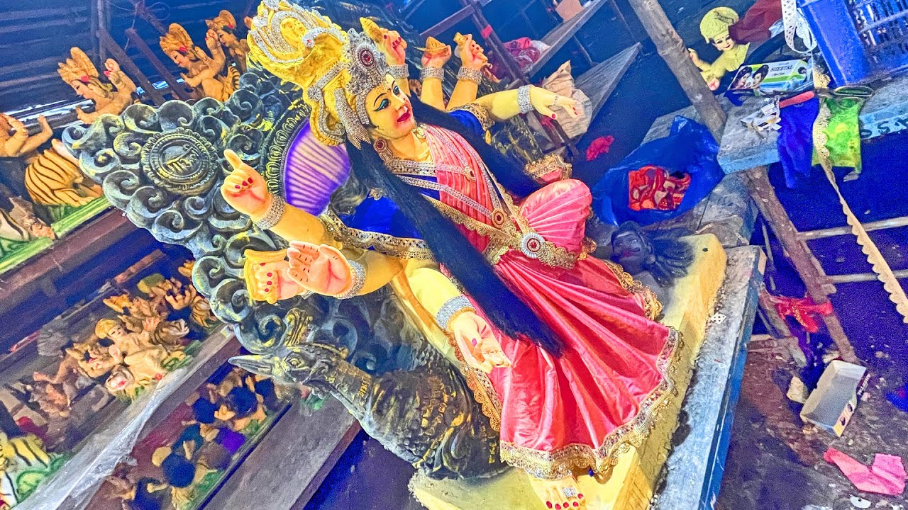 Navratri 2021 | BEAUATIFUL  | Small Durga Idol Making 2021 | Devi Murti Making Workshop Mumbai 2021
