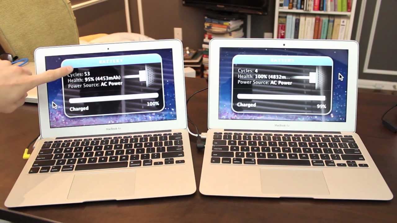 2012 MacBook Air battery test in HD