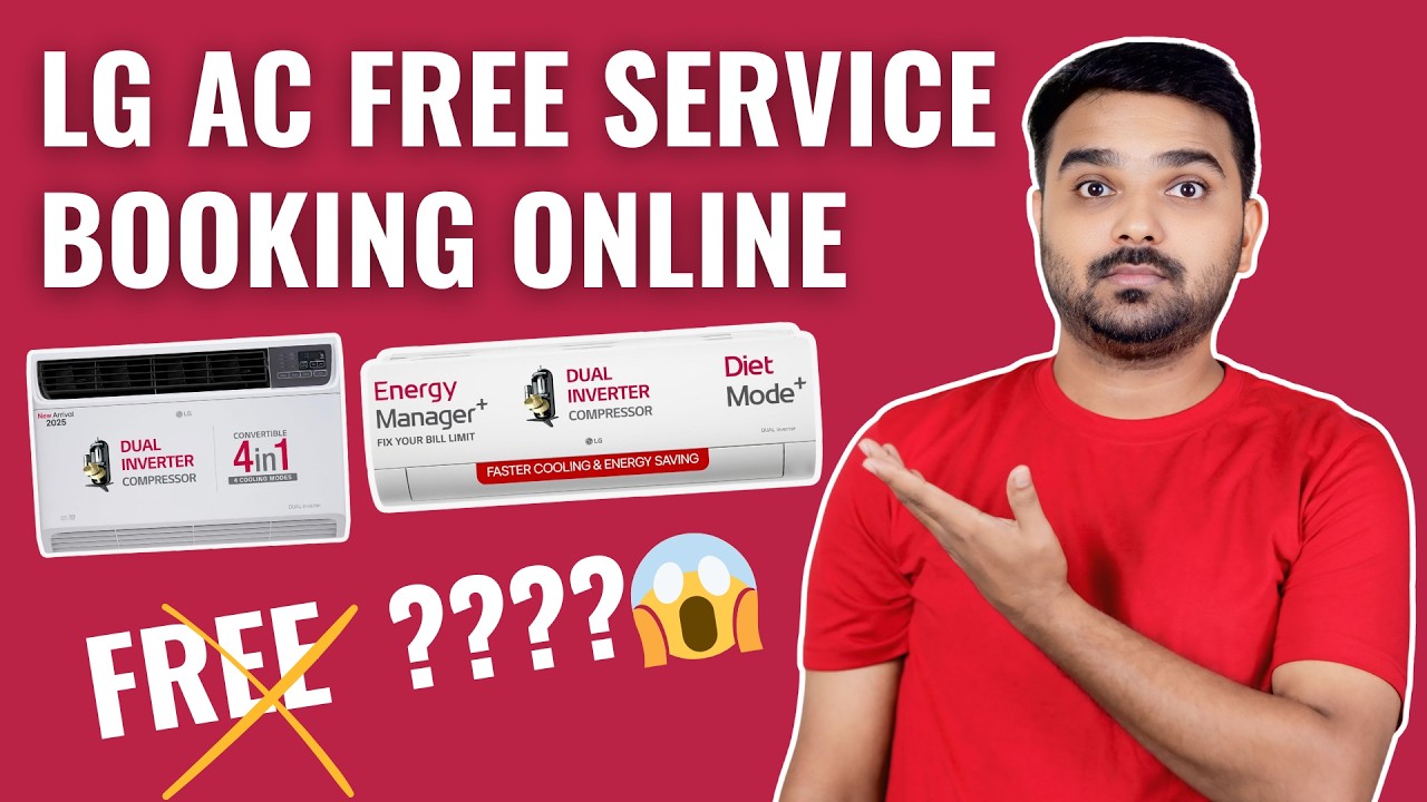 LG AC Service FREE? Shocking Hidden Charges Revealed | Lg AC FREE Service booking Online Guide