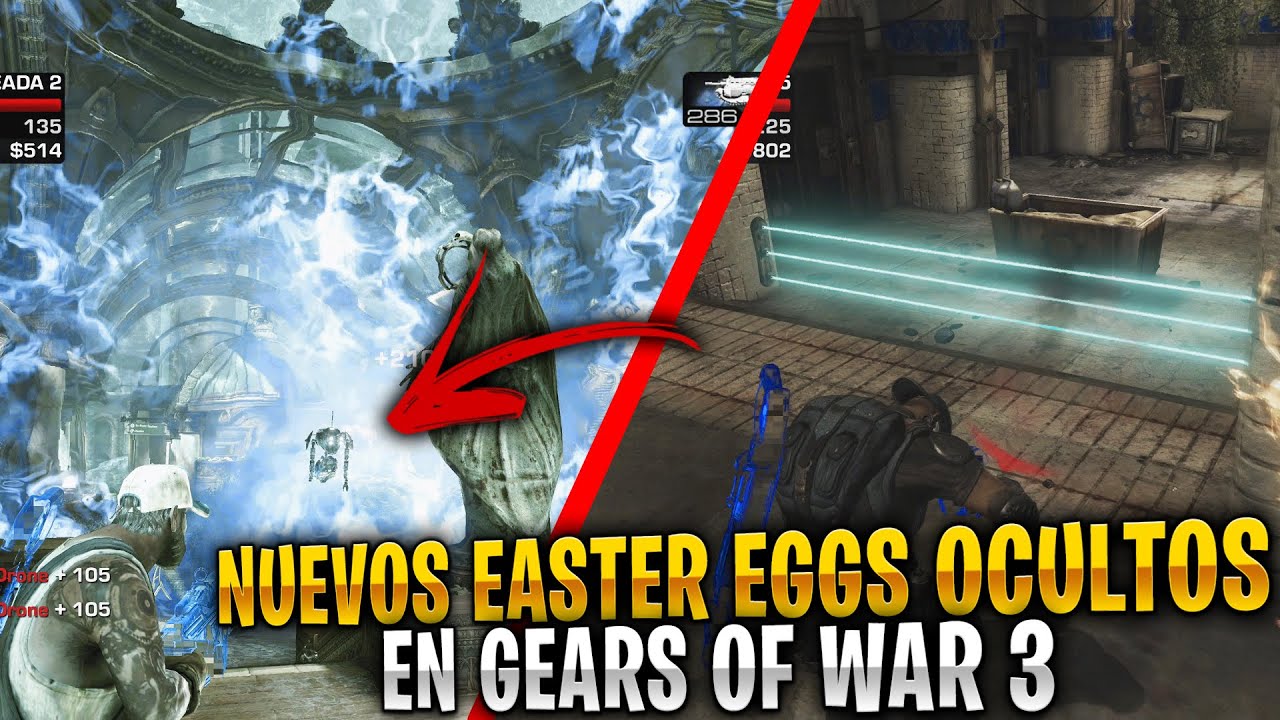2 NUEVOS EASTER EGGS OCULTOS EN GEARS OF WAR 3