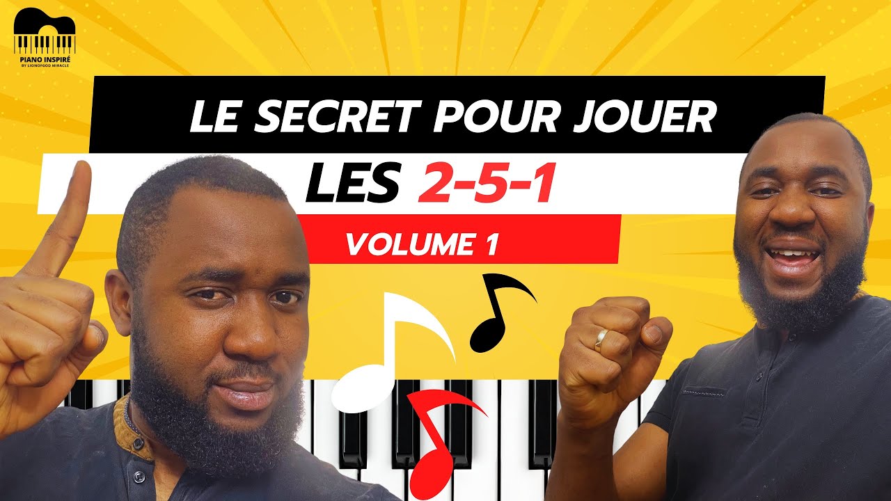 LE SECRET POUR JOUER LES 2-5-1: TUTORIEL PIANO POUR DEBUTANTS//LES ACCORDS DE PASSAGE PARTIE 2