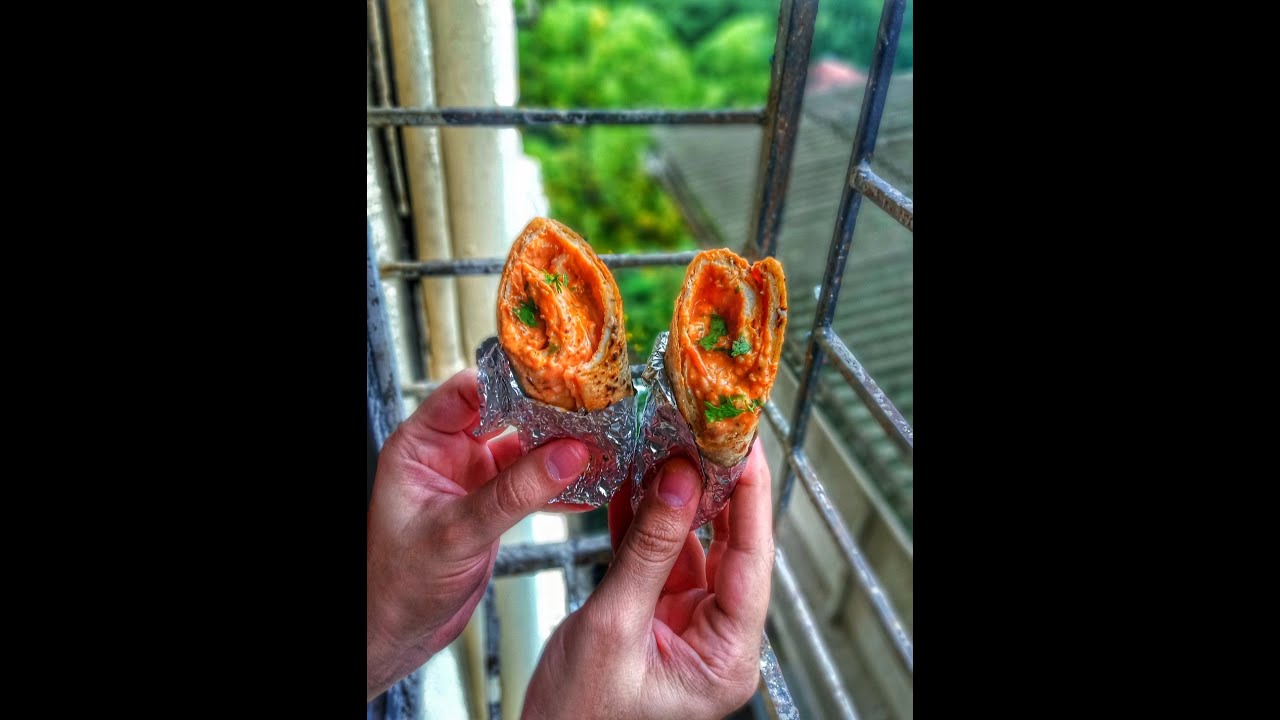 Butter Chicken Roll | 10 Minutes Recipes | Easy Recipes | Butter Chicken Roll Recipe #shorts