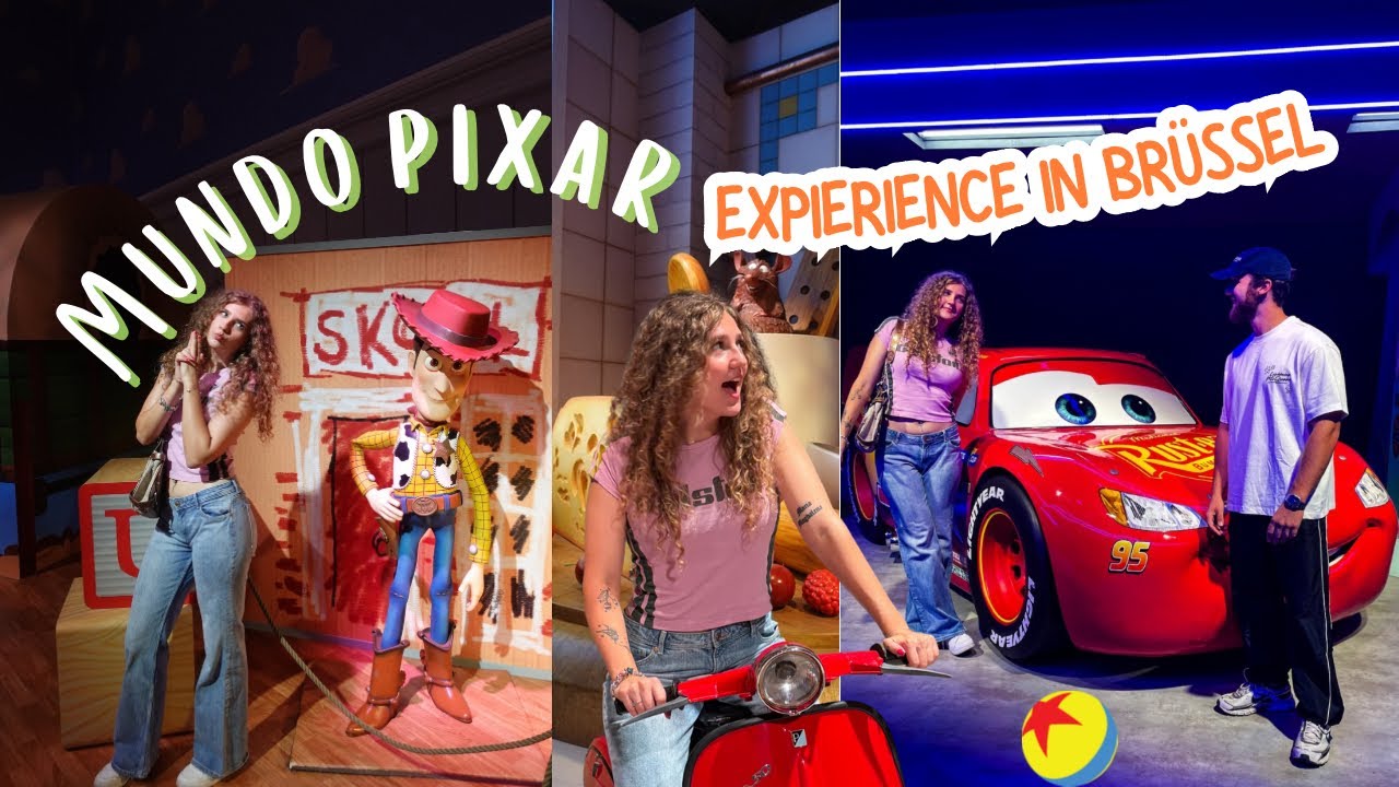 Mundo Pixar Experience Vlog in Brüssel ✨🎥