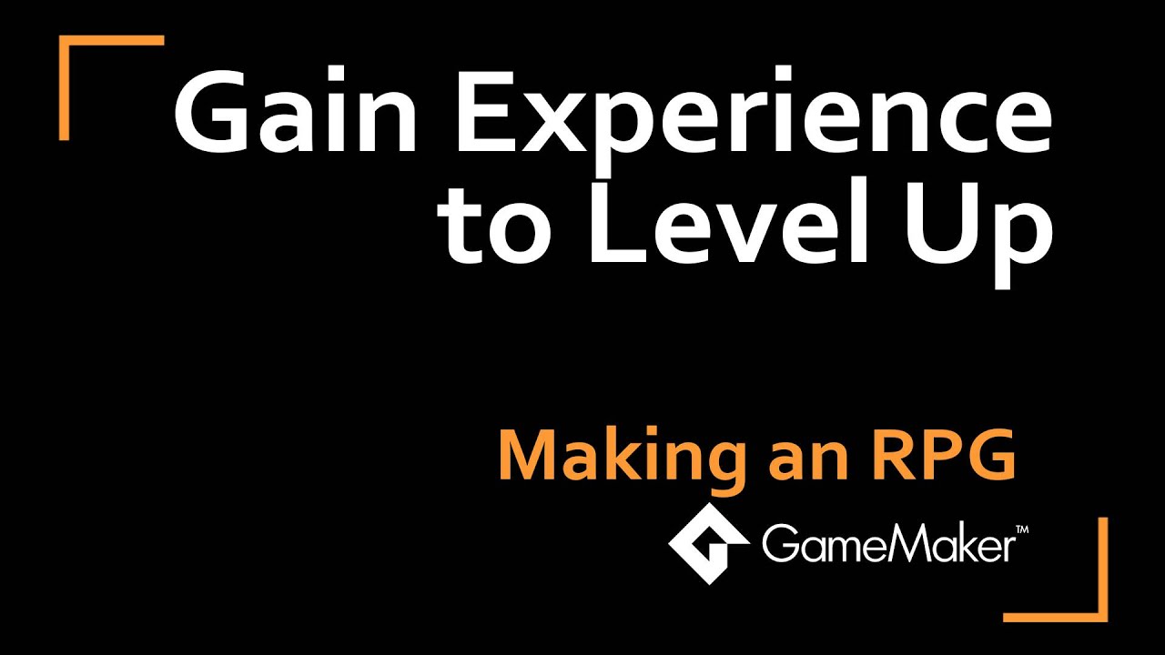 How to Make an RPG: Leveling System in GameMaker Studio