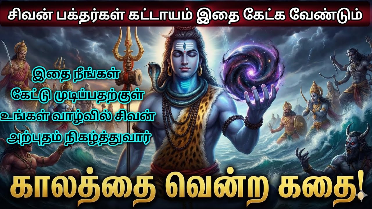 இனி சாக வேண்டும் என்று நினைக்காதே! கண்ணீரை வரவழைக்கும் சிவனின் ஆறுதல்  #cosmicConnect #sivan #சிவன்