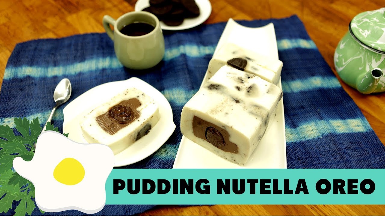 Resep Pudding Nutella Oreo