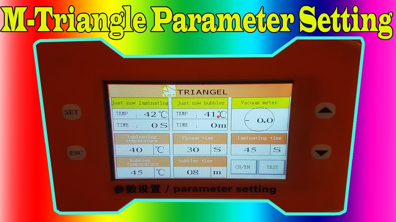 M Triangle Parameter Accurate Setting
