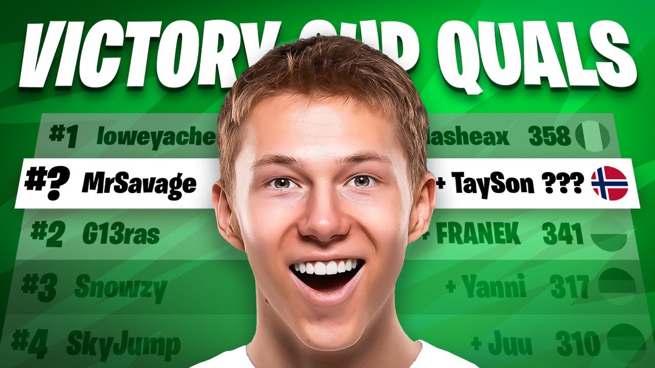 MrSavage Plays Victory Cup Qualifiers w/ Tayson (Full Gameplay)