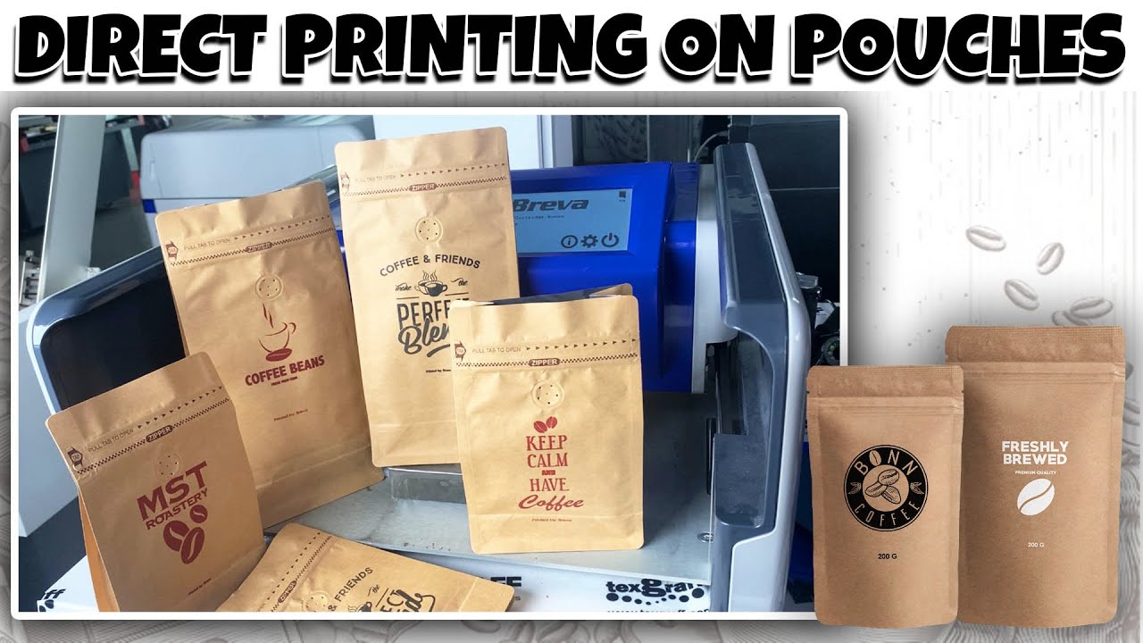 Direct Printing on Coffee Bags/Pouches