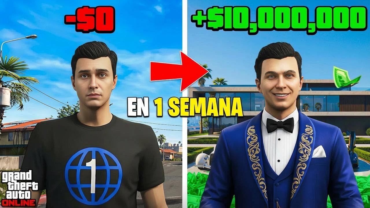 Cómo ganar millones siendo nivel 1 en GTA Online