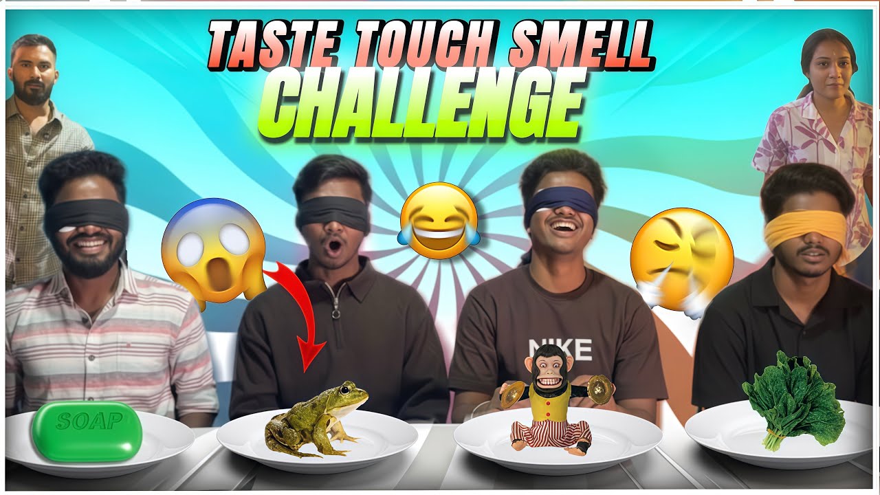ಸೊಪ್ಪು ತಿಂತಾವ್ರೆ ಗುರು 😅 | Touch and guess challenge 😂 | kishor virata