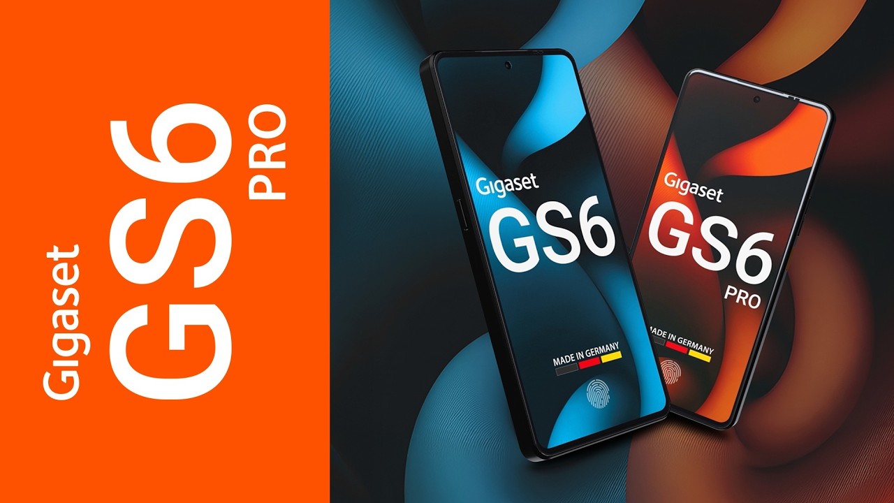 Gigaset GS6 & GS6 PRO (Made in Germany) - 5G Smartphone mit OLED-Display