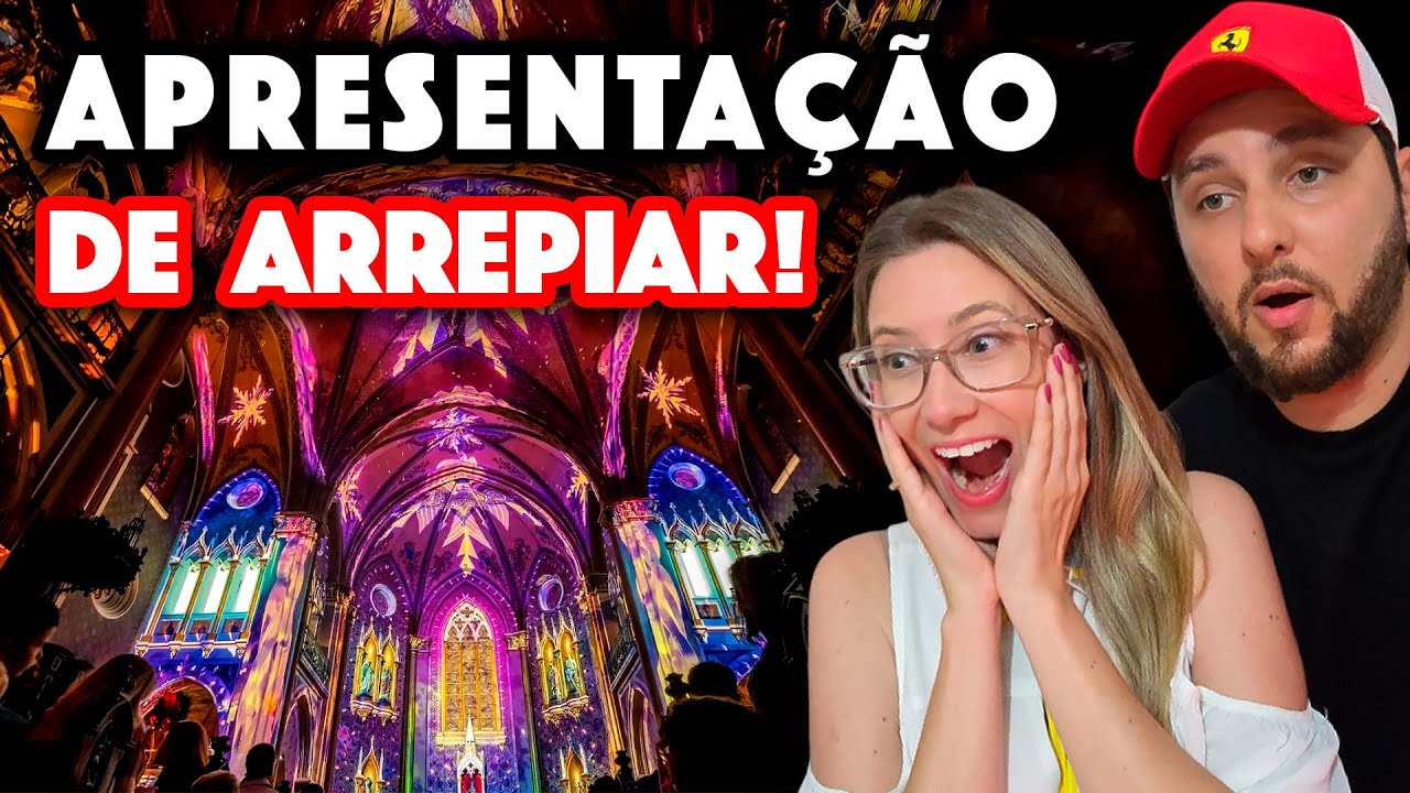 O ESPET&Aacute;CULO MAIS DISPUTADO DE CURITIBA NO NATAL - CATEDRAL DE LUZ!