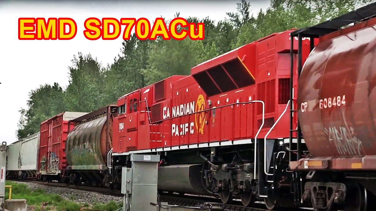 CP EMD SD70ACu's Becoming Banned From The Lower Mainlands In BC