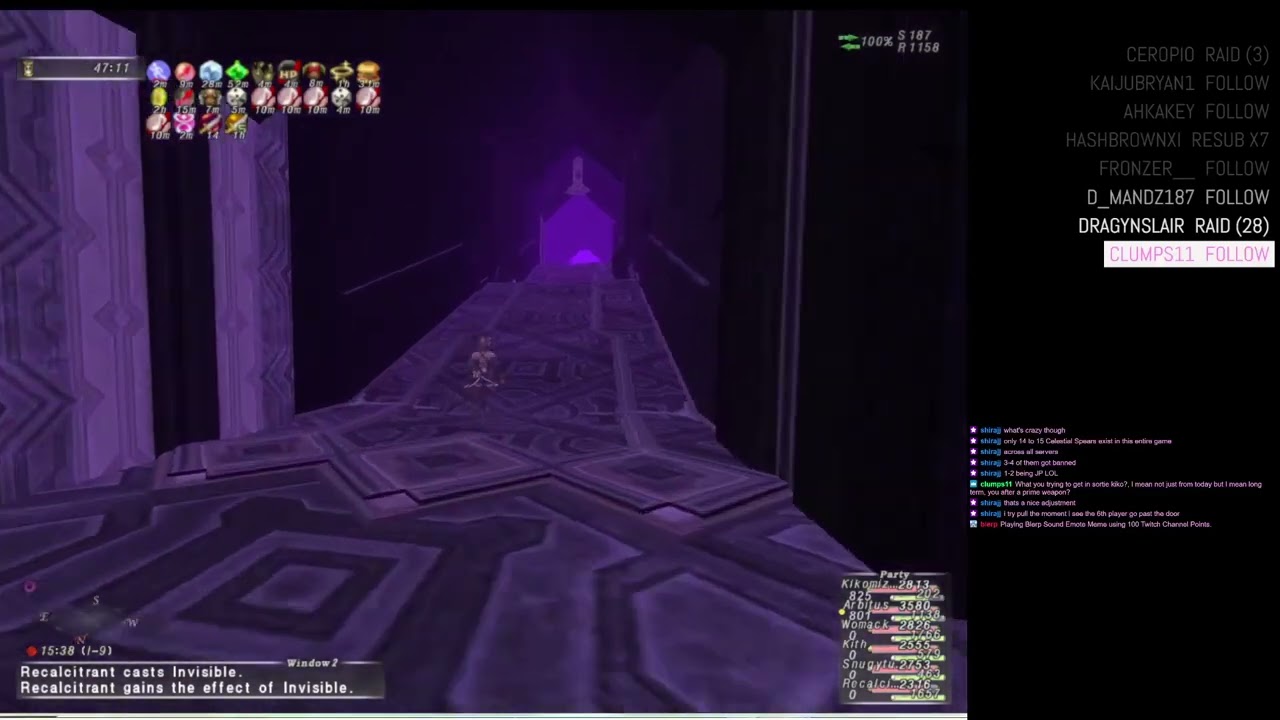 FF11 FFXI SORTIE 8 BOSS KITING STRAT