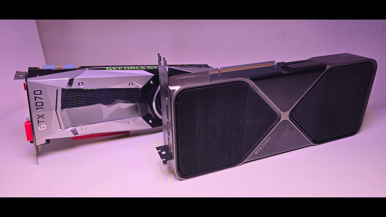 GTX 1070 vs RTX 5080 in 7 modern games in 1440p