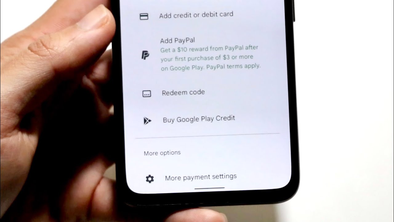 Как обновить платёжную информацию на Android! (2023)