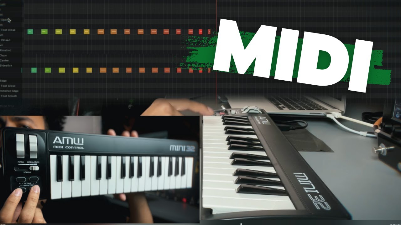 Controlador AMW MIDI 32