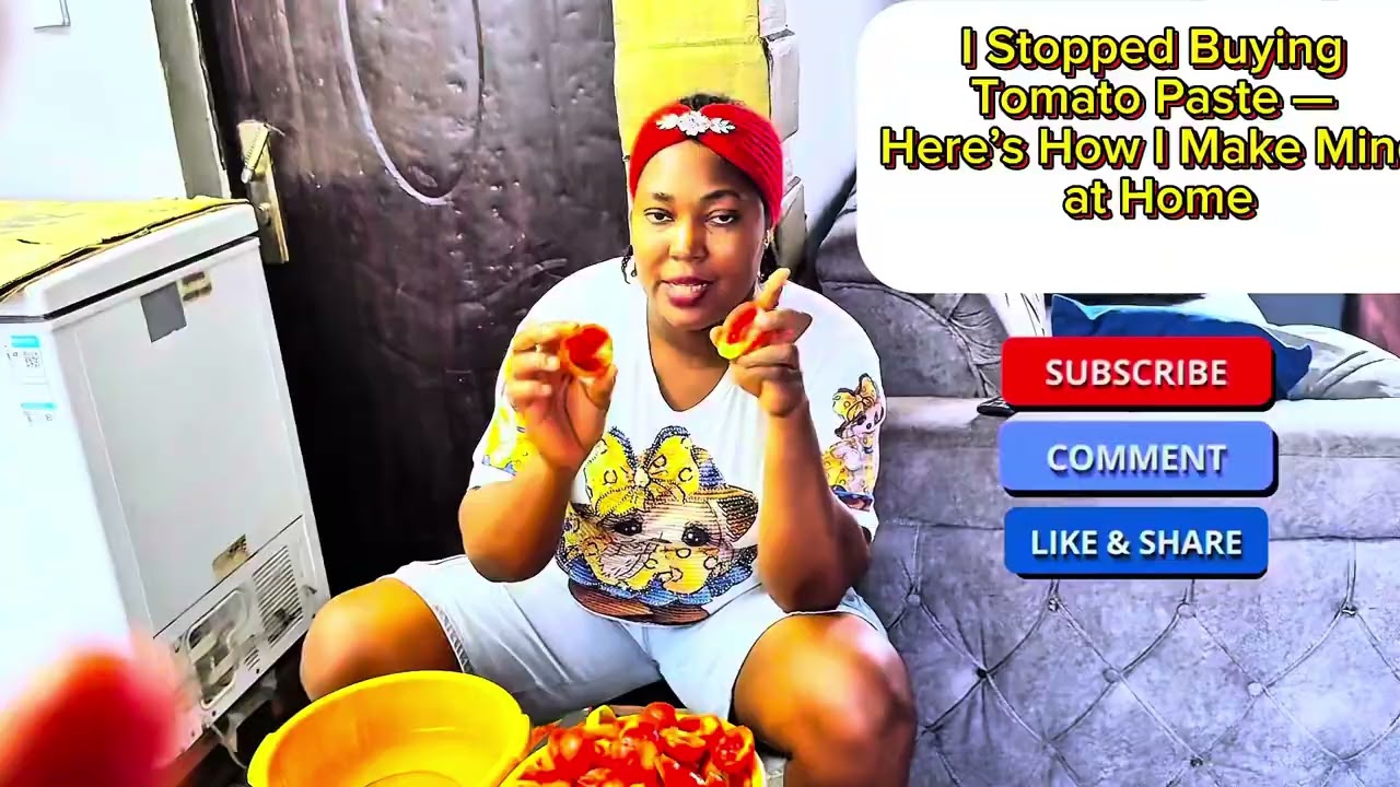 Pure, Fresh & Affordable | Homemade Tomato Paste Step-by-Step