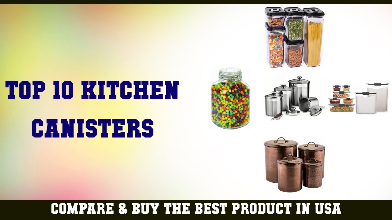 Top 10 Best Kitchen Canisters to Buy on Amazon USA | Price & Review