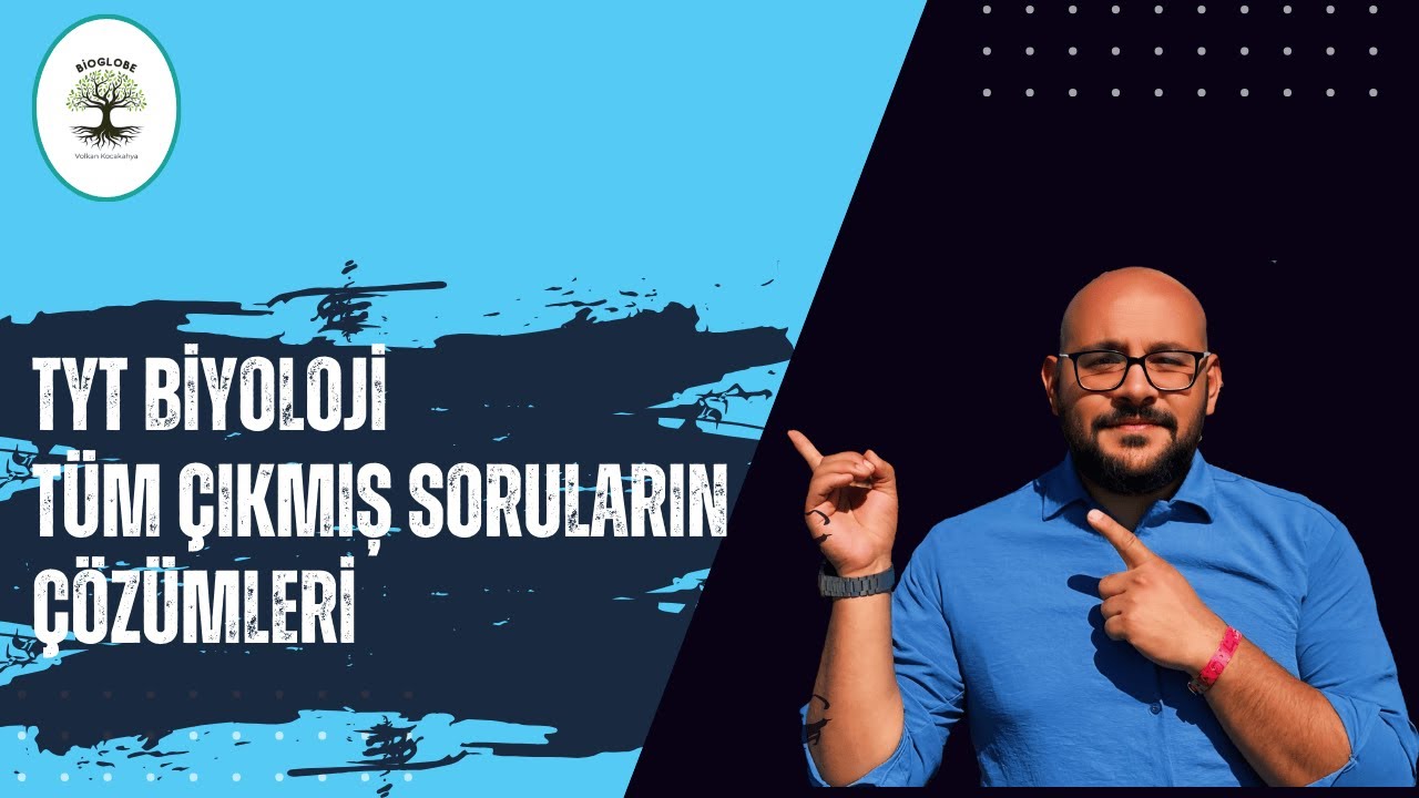 TYT Biyoloji tüm  çıkmış soruların çözümleri #yks2025 #biyoloji
