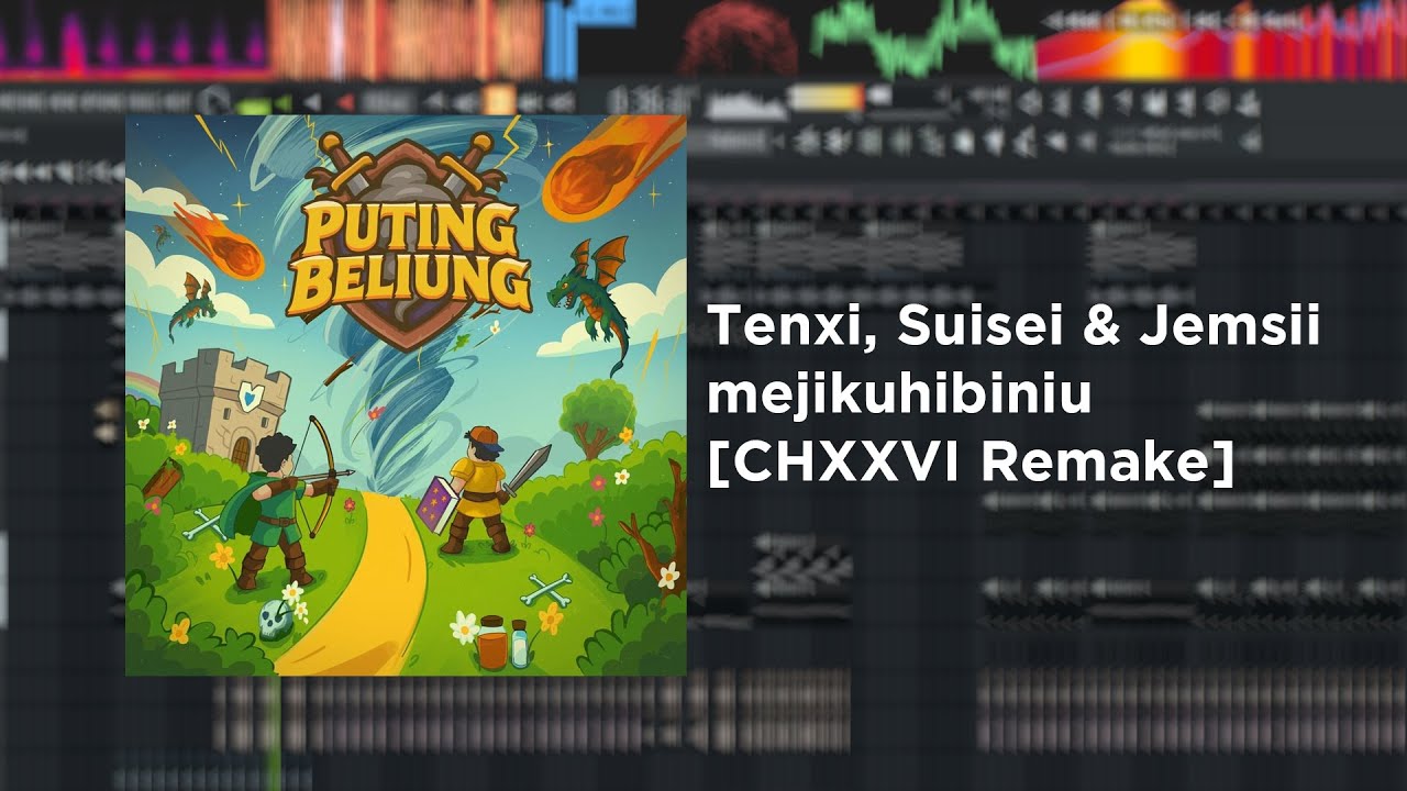 Tenxi, Jemsii, Suisei - mejikuhibiniu [Full Remake/Instrumental]